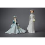 A Coalport Ladies of Fashion Figure Hayley and a Paragon Figure