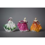 Three Royal Doulton Figures, Sunday Best HN.3218, Kirsty HN.3213 and Fragrance HN.3220