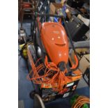 A Flymo Hover Compact 350 Electric Mower