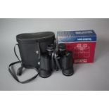 A Pair of Mark Schefell 20x50 Binoculars in Original Box Together with Cased Pair of Prinzlux