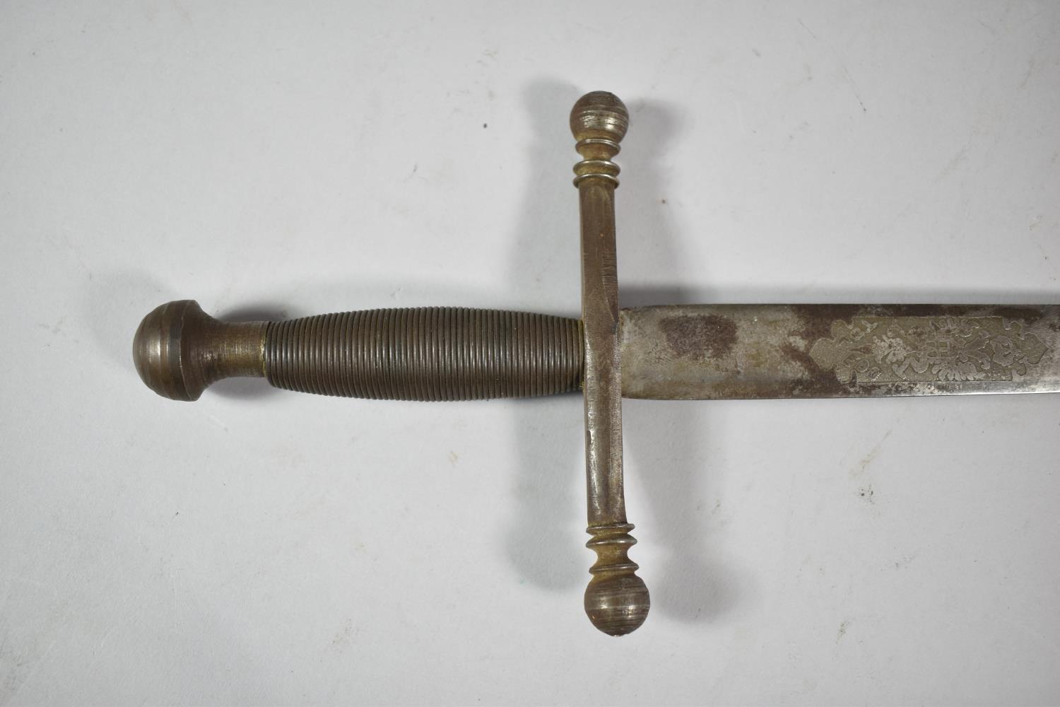 A 20th Century Spanish Toledo Short Sword, Blade 39.5cm Long - Image 4 of 4