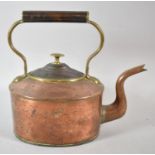 A Large Copper Kettle, 28.5cm high