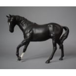 A Beswick Matt Black Beauty No.2466