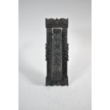 A Cast Iron Vintage Door Knocker/Letter Flap, 19cm high