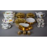 A Collection of Royal Worcester Evesham and Gilt Oven to Table Dinnerwares to include Tureens,