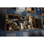 Four Boxes of Various Ceramic Ornaments, Mugs, Sundries etc