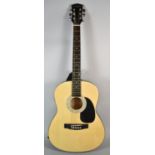 A Martin Smith Acoustic Guitar No. W-101-N-PK (Natural)