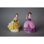 A Royal Doulton Coralie, HN.2307 and a Royal Doulton Lady Pamela HN.2718