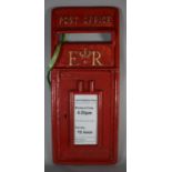 A Reproduction Cast Metal Royal Mail Postbox Front, 58cm high, Plus VAT