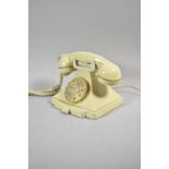 A Vintage Style Push Button Telephone