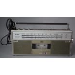 A Vintage ITT Cassette Radio RC3600