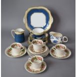 A Collection of Ceramics to Include Part Teaset, Wedgwood Wild Briar Coffee Cans and Saucers Etc