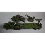A Collection of Various Army Diecast Toys of Dinky, Corgi and Matchbox