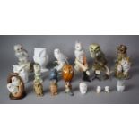 A Collection of Owl Ornaments
