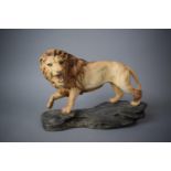 A Beswick Lion on Rock No.2554A