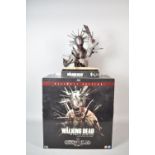 A Boxed AMC Walking Dead Figure and DVD Set Containing Season 7 Plus Bonus Items, 30cm high