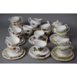 A Collection of Teawares to Include Duchess Greensleeves Pattern, Royal Vale, Queen Anne etc
