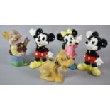 A Collection of Five Walt Disney Figures