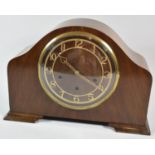 A Smiths Enfield Westminster Chime Mantle Clock, Mahogany Cased, Working Order, 35cm Wide