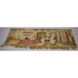 A Continental Wall Hanging Tapestry/Throw Depicting In Interior Scene, 160cm wide