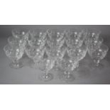 A Collection of Royal Brierley Champagne Glasses