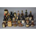 A Collection of Miniature Whiskies and Liqueurs etc