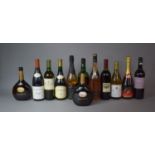 A Collection of 12 Various Bottles of Wines etc