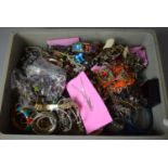 A Box of Costume Jewellery