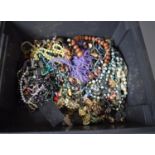 A Box of Costume Jewellery