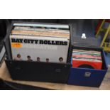 A Box of 33rpm Records to Inlcude Bay City Rollers, Blaster Bates, Classical etc Together with a