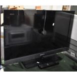 A Sony Bravia LCD TV, 30" Screen with Remote
