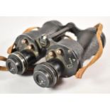 A Pair of Military Binoculars X5 Bino.Prism IV No.7311