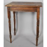 An Edwardian Rectangular Occasional Table for Restoration, 61cm wide