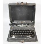 A Vintage Oliver Portable Manual Typewriter