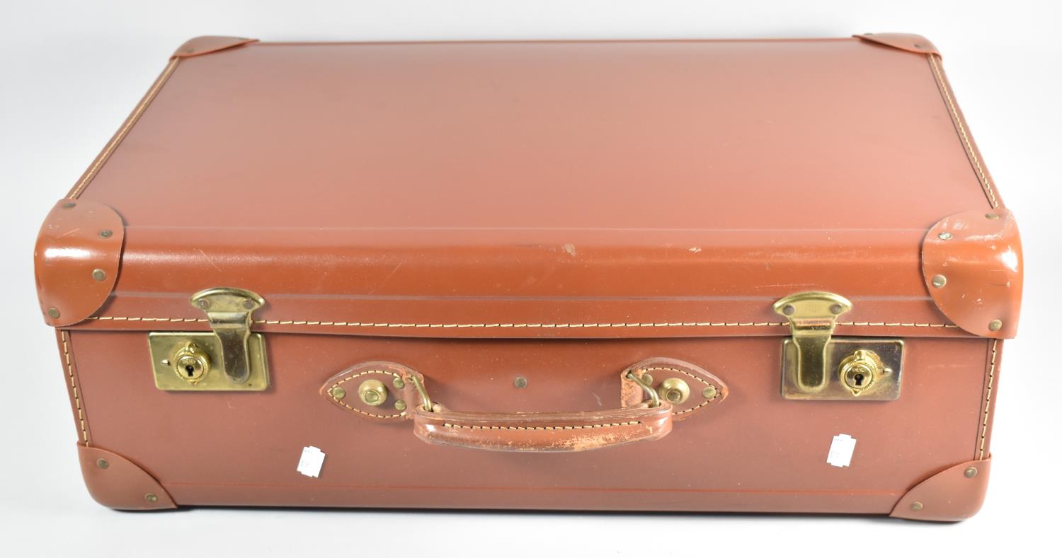 A Vintage Suitcase, 61cm wide