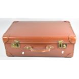 A Vintage Suitcase, 61cm wide