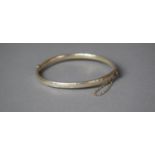 A Vintage Silver Bangle, Stamped 925