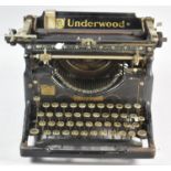 A Vintage Underwood Manual Typewriter