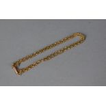 A 9ct Gold Chain with Continental Style Clasp, 6.2g