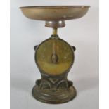 A Late 19th Century Salter's Improved Family Scale No.50, Circular Pan, 32.5cm high