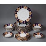 A Collection of Royal Albert Heirloom Pattern Dinnerwares to Comprise Plates, Saucers, Bowls etc