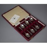 A Cased Set of Six Silver Teaspoons by Francis Howard, Sheffield
