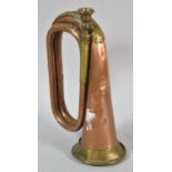 A Brass Mounted Copper Military Bugle