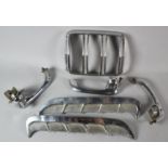 A Collection of Various Chrome Parts from 1964-1965 Ford Mustang