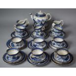 A Booths Real Old Tea Set to Comprise Teapot, Saucers Side Plates, Cups, Milk, Sugar