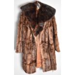 A Vintage Ladies Fur Coat and Stole