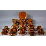 A Hornsea Heirloom Pattern Breakfast Set to Comprise Saucers, Side Plates, Bowls, Egg Cups, Cups etc