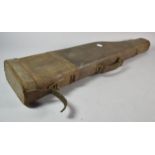 A Vintage Leather Leg of Mutton Gun Case, 74cm Long