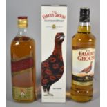 Three 70cl Bottles of Whisky: Two Bottles Famous Grouse and One Bottle of Johnnie Walker