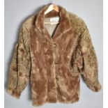 An American Custom Faux Fur Ladies coat, Kansas City Minneapolis